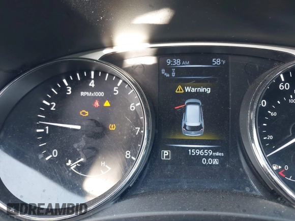 2015 Nissan Rogue SL with VIN 5N1AT2MT2FC821731, listed as a IAAI auction lot 41816538 with 159,659 mi miles. Bid and sale history available at carsss.com. Image 7.