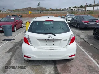 2013 Toyota Yaris L with VIN JTDJTUD31DD554542, listed as a IAAI auction lot 41795456 with 1 mi miles. Bid and sale history available at carsss.com. Image 15.