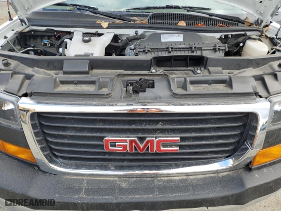 2022 GMC Savana Cargo Van with VIN 1GTW7AFP1N1188822, listed as a Copart auction lot 76135484 with 24,056 mi miles and Clean Title. Bid and sale history available at carsss.com. Image 12.