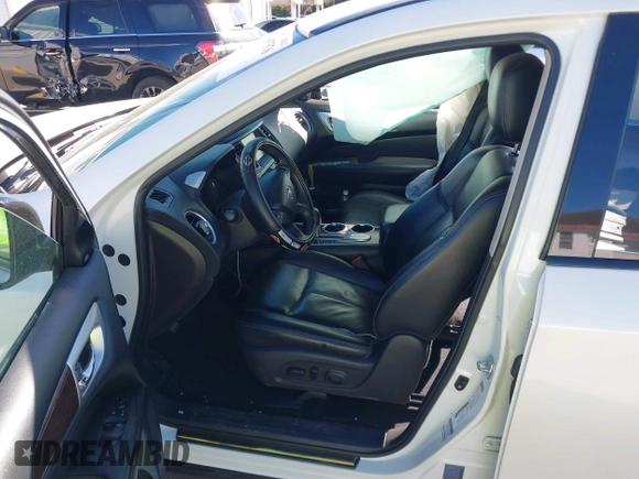 2015 Nissan Pathfinder SV with VIN 5N1AR2MN0FC707145, listed as a IAAI auction lot 41697576 with 104,252 mi miles and . Bid and sale history available at DreamBid. Image 5.