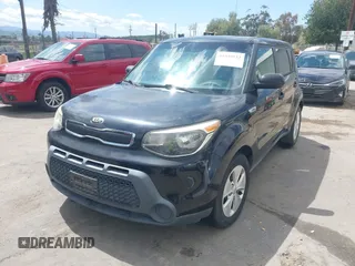 2015 Kia Soul with VIN KNDJN2A25F7230909, listed as a IAAI auction lot 41939532 with 59,288 mi miles. Bid and sale history available at carsss.com. Image 2.