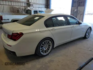 2014 BMW 7 Series ALPINA B7 with VIN WBAYE8C57ED780697, listed as a Copart auction lot 81614434 with 52,214 mi miles and Salvage Title. Bid and sale history available at carsss.com. Image 3.