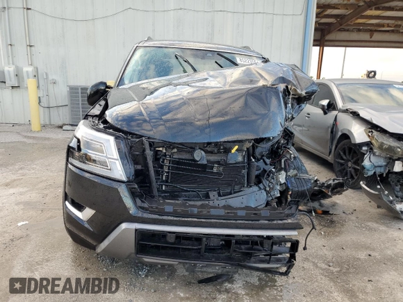 2022 Nissan Armada SV with VIN JN8AY2AC2N9161538, listed as a Copart auction lot 85223554 with Not Provided miles and Non Repairable. Bid and sale history available at carsss.com. Image 5.