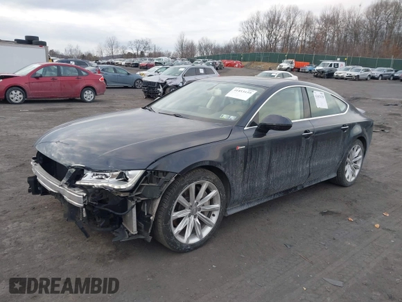 2014 Audi A7 3.0 Prestige with VIN WAU2GAFC5EN071911, listed as a IAAI auction lot 41453159 with 120,569 mi miles. Bid and sale history available at carsss.com. Image 17.