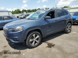 2019 Jeep Cherokee High Altitude with VIN 1C4PJMDX9KD398962, listed as a Copart auction lot 63341695 with 54,157 mi miles and Salvage title. Bid and sale history available at DreamBid. Image 1.