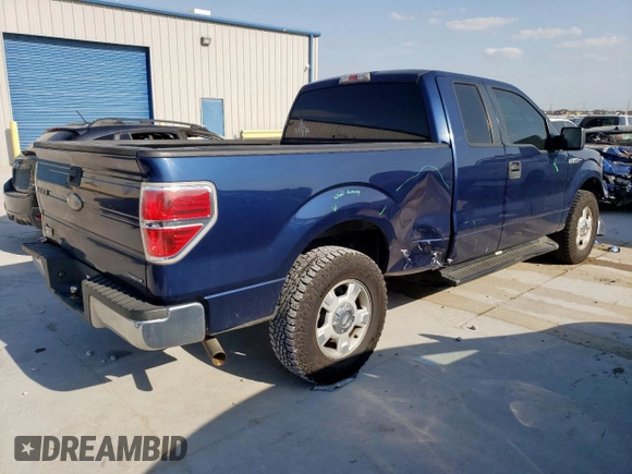 2012 Ford F-150 XL with VIN 1FTEX1CM7CFA40227, listed as a Copart auction lot 53335815 with 150,742 mi miles and Salvage Title. Bid and sale history available at DreamBid. Image 3.