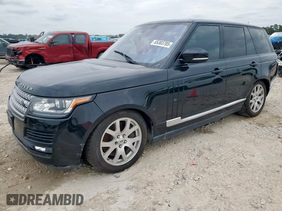 2016 Land Rover Range Rover Supercharged с VIN SALGS2EF5GA264250, выставлен на аукционе Copart как лот 65383705 с пробегом 85 064 миль миль и Списание • Salvage title. История ставок и продаж доступна на DreamBid. Изображение 1.