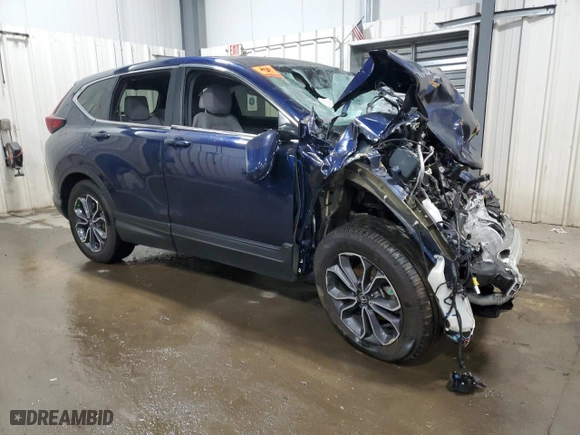 2020 Honda CR-V EX-L with VIN 5J6RW2H88LL031540, listed as a Copart auction lot 84935614 with 0 mi miles and Non Repairable. Bid and sale history available at carsss.com. Image 4.