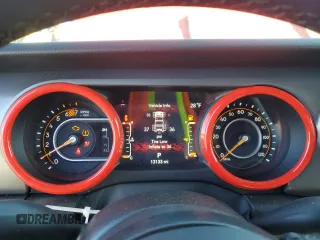 2023 Jeep Wrangler Sport S with VIN 1C4HJXDG2PW681026, listed as a Copart auction lot 46179805 with 13,133 mi miles and Salvage Title. Bid and sale history available at DreamBid. Image 9.