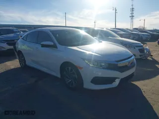 2018 Honda Civic Sedan EX with VIN 19XFC2F72JE035407, listed as a IAAI auction lot 41461294 with 97,300 mi miles. Bid and sale history available at carsss.com. Image 1.