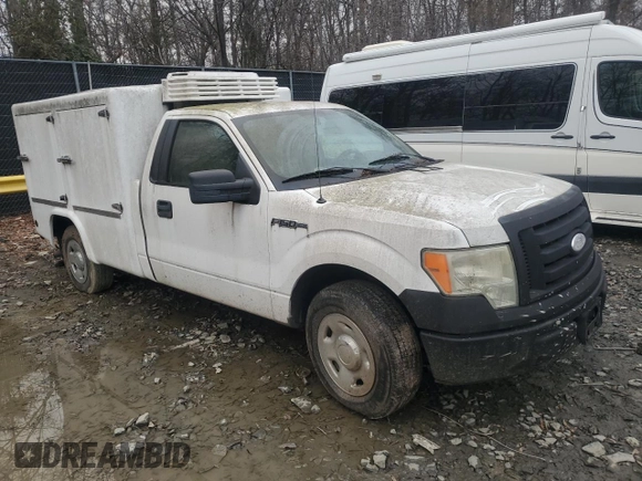2009 Ford F-150 XL with VIN 1FTRF12W79KA39666, listed as a Copart auction lot 85530274 with Not Provided miles and Non Repairable. Bid and sale history available at carsss.com. Image 4.
