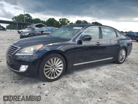 2015 Hyundai Equus Signature z VIN KMHGH4JH6FU098564, wystawiony jako Copart lot #60137525 z przebiegiem 130 144 mil mil oraz Szkoda całkowita • Salvage title. Historia ofert i sprzedaży dostępna na DreamBid. Obrazek 1.