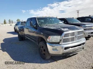 2010 Dodge Ram 3500 Laramie with VIN 3D73Y4CL4AG138453, listed as a Copart auction lot 75212804 with 207,536 mi miles and Salvage Title. Bid and sale history available at carsss.com. Image 1.