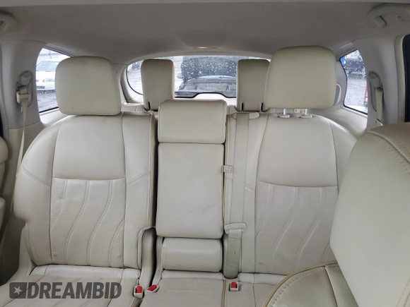 2013 Infiniti JX35 with VIN 5N1AL0MM5DC324103, listed as a Copart auction lot 52975435 with 153,545 mi miles and Salvage Title. Bid and sale history available at carsss.com. Image 10.