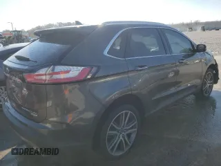 2019 Ford Edge Titanium z VIN 2FMPK3K96KBC31844, wystawiony jako Copart lot #85897344 z przebiegiem 59 421 mil mil oraz Szkoda całkowita • Salvage title. Historia ofert i sprzedaży dostępna na DreamBid. Obrazek 3.