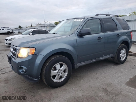 2010 Ford Escape XLT with VIN 1FMCU0DG2AKD33309, listed as a Copart auction lot 51435245 with 120,638 mi miles and Salvage Title. Bid and sale history available at carsss.com. Image 1.