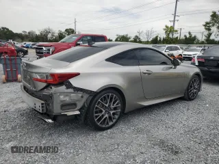 2015 Lexus RC 350 F Sport with VIN JTHHE5BC3F5009665, listed as a Copart auction lot 63131955 with 117,132 mi miles and Salvage title. Bid and sale history available at DreamBid. Image 3.