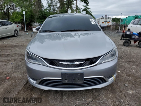 2015 Chrysler 200 Limited with VIN 1C3CCCAB0FN683937, listed as a Copart auction lot 56407055 with 107,889 mi miles and Salvage title. Bid and sale history available at DreamBid. Image 5.