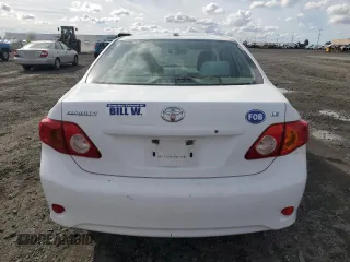 2009 Toyota Corolla with VIN JTDBL40E099080041, listed as a Copart auction lot 50437415 with 130,091 mi miles and Salvage Title. Bid and sale history available at carsss.com. Image 6.