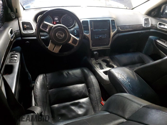 2013 Jeep Grand Cherokee Laredo with VIN 1C4RJFAG4DC502968, listed as a Copart auction lot 45549735 with 202,667 mi miles and Salvage Title. Bid and sale history available at carsss.com. Image 8.
