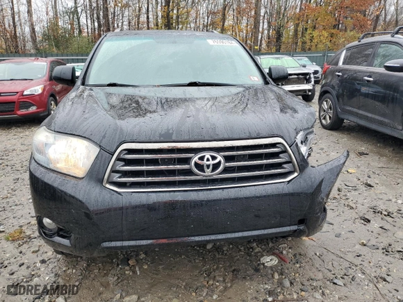 2010 Toyota Highlander Sport with VIN 5TDEK3EH6AS003547, listed as a Copart auction lot 76990184 with 181,558 mi miles and Salvage Title. Bid and sale history available at carsss.com. Image 5.