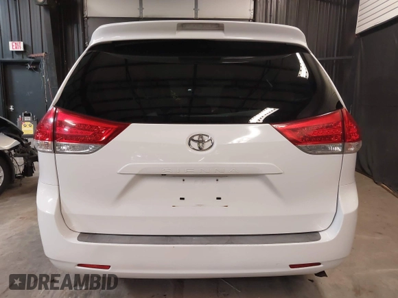 2014 Toyota Sienna LE AAS with VIN 5TDKK3DCXES499628, listed as a IAAI auction lot 42574730 with 110,532 mi miles and . Bid and sale history available at DreamBid. Image 17.