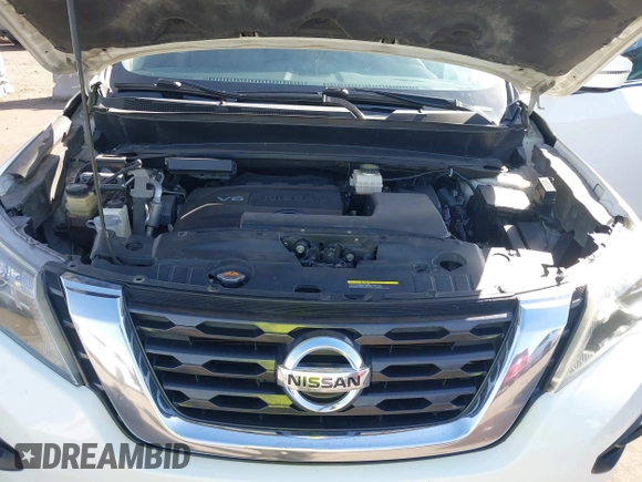 2017 Nissan Pathfinder SV with VIN 5N1DR2MNXHC649092, listed as a IAAI auction lot 41610633 with 185,343 mi miles and . Bid and sale history available at DreamBid. Image 10.