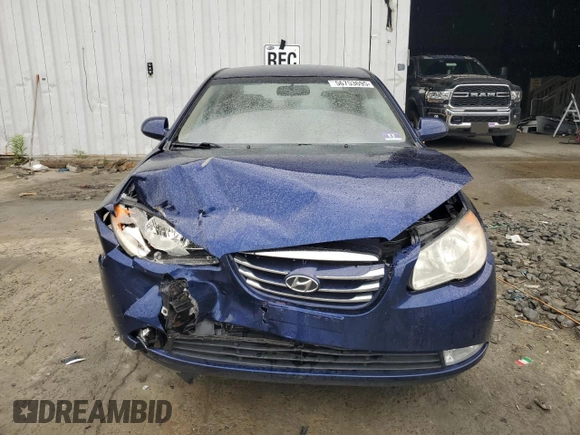 2010 Hyundai Elantra GLS z VIN KMHDU4AD9AU161967, wystawiony jako Copart lot #56753695 z przebiegiem 89 341 mil mil oraz Szkoda całkowita • Salvage title. Historia ofert i sprzedaży dostępna na DreamBid. Obrazek 5.