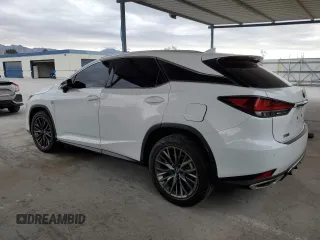 2020 Lexus RX with VIN 2T2YZMDA6LC250402, listed as a Copart auction lot 87664115 with 103,534 mi miles and Salvage Title. Bid and sale history available at carsss.com. Image 2.