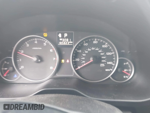 2013 Subaru Outback Premium with VIN 4S4BRBGC0D3300230, listed as a IAAI auction lot 41592407 with 185,823 mi miles and . Bid and sale history available at DreamBid. Image 7.