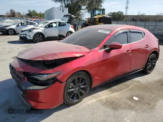2022 Mazda 3 Premium with VIN JM1BPAML4N1514465, listed as a Copart auction lot 44143875 with 52,002 mi miles and Non repairable. Bid and sale history available at DreamBid. Image 1.