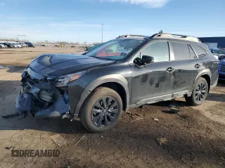 2024 Subaru Outback Onyx with VIN 4S4BTALC3R3260623, listed as a Copart auction lot 50547875 with 9,998 mi miles and Salvage title. Bid and sale history available at DreamBid. Image 1.
