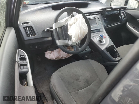 2014 Toyota Prius Four with VIN JTDKN3DU5E0393834, listed as a Copart auction lot 55593975 with Not Provided miles and Salvage Title. Bid and sale history available at DreamBid. Image 8.