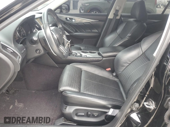 2020 Infiniti Q50 3.0t SPORT with VIN JN1EV7AP7LM200272, listed as a Copart auction lot 46781145 with 58,814 mi miles and Salvage Title. Bid and sale history available at carsss.com. Image 7.