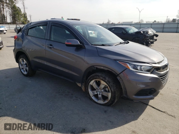 2022 Honda HR-V LX with VIN 3CZRU6H3XNM750419, listed as a Copart auction lot 48431305 with 55,744 mi miles and Salvage Title. Bid and sale history available at carsss.com. Image 4.