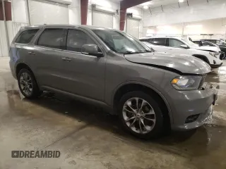 2020 Dodge Durango GT with VIN 1C4RDJDG0LC261429, listed as a Copart auction lot 44947905 with 98,452 mi miles and Salvage title. Bid and sale history available at DreamBid. Image 4.