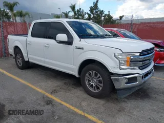 2018 Ford F-150 XL with VIN 1FTEW1CP4JKD21371, listed as a IAAI auction lot 41749582 with 190,321 mi miles. Bid and sale history available at carsss.com. Image 1.