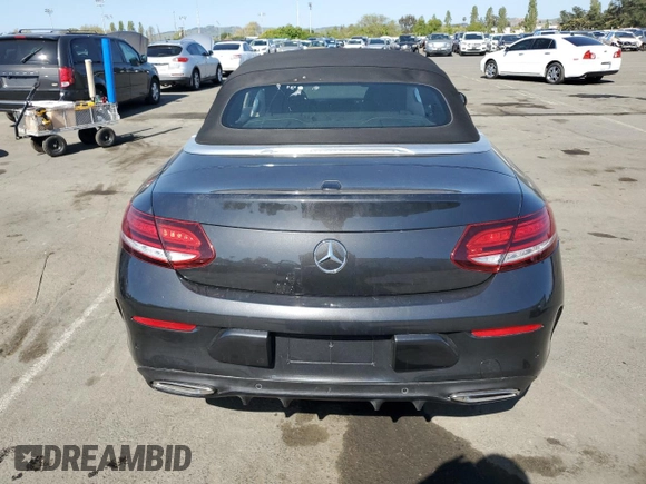 2023 Mercedes-Benz C 300 with VIN W1KWK8DB8PG129335, listed as a Copart auction lot 53168545 with Not Provided miles and Clean Title. Bid and sale history available at DreamBid. Image 6.