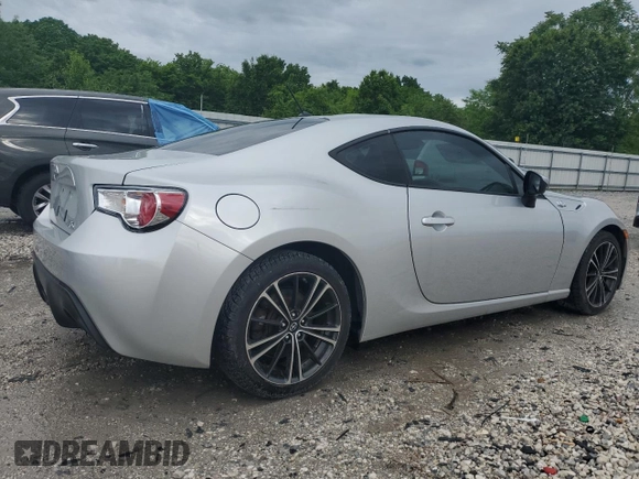 2013 Scion FR-S with VIN JF1ZNAA10D1700449, listed as a Copart auction lot 55590565 with 120,209 mi miles and Salvage Title. Bid and sale history available at carsss.com. Image 3.