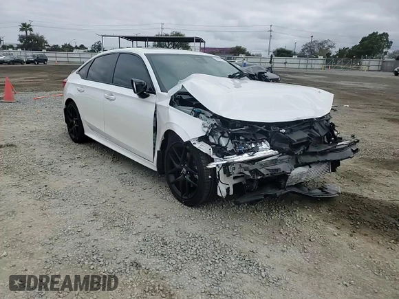 2024 Honda Civic Si with VIN 2HGFE1E52RH472071, listed as a Copart auction lot 50927025 with 19,962 mi miles and Salvage title. Bid and sale history available at DreamBid. Image 11.