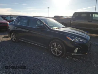 2018 Hyundai Sonata Sport Plus with VIN 5NPE34AF5JH716386, listed as a Copart auction lot 43592455 with 113,637 mi miles and Salvage Title. Bid and sale history available at DreamBid. Image 4.