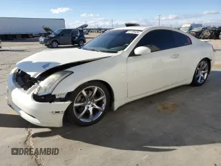 2006 Infiniti G35 Coupe with VIN JNKCV54E86M702276, listed as a Copart auction lot 81195434 with 102,312 mi miles and Salvage Title. Bid and sale history available at carsss.com. Image 1.