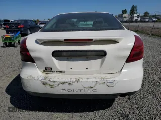 2006 Pontiac Grand Prix with VIN 2G2WP552361237709, listed as a Copart auction lot 54366815 with 198,063 mi miles and Salvage title. Bid and sale history available at DreamBid. Image 6.