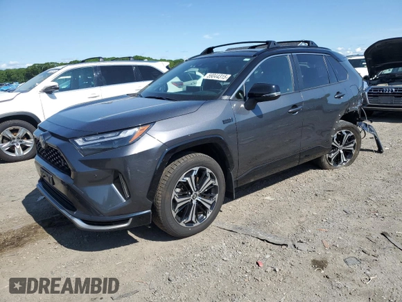 2022 Toyota RAV4 XSE with VIN JTMFB3FV9ND101157, listed as a Copart auction lot 59044315 with 54,591 mi miles and Salvage title. Bid and sale history available at DreamBid. Image 1.
