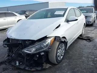 2018 Hyundai Elantra SE with VIN 5NPD74LF0JH392213, listed as a IAAI auction lot 41434037 with 34,752 mi miles. Bid and sale history available at carsss.com. Image 20.