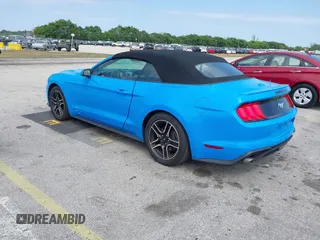 2022 Ford Mustang EcoBoost with VIN 1FATP8UH7N5124791, listed as a IAAI auction lot 41810238 with 57,185 mi miles. Bid and sale history available at carsss.com. Image 3.