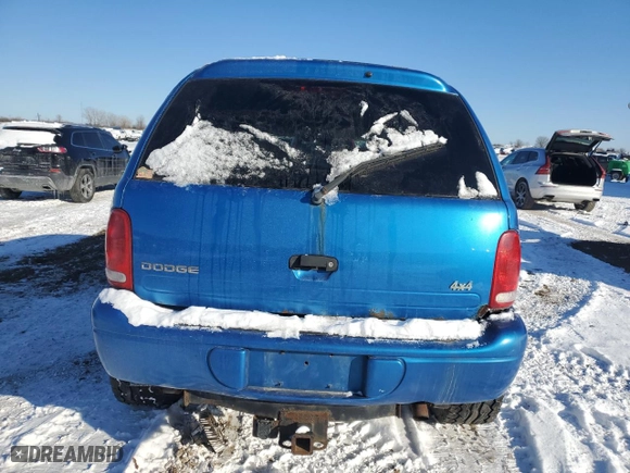 1998 Dodge Durango with VIN 1B4HS28Y6WF229806, listed as a Copart auction lot 44929645 with 216,892 mi miles and Salvage Title. Bid and sale history available at carsss.com. Image 6.