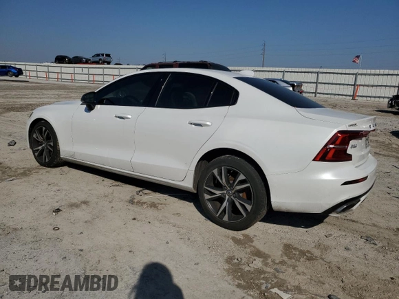 2019 Volvo S60 R-Design with VIN 7JR102FM1KG015838, listed as a Copart auction lot 46232505 with 65,404 mi miles and Salvage Title. Bid and sale history available at carsss.com. Image 2.