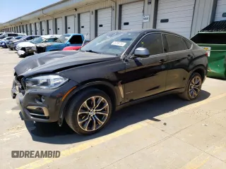 2017 BMW X6 sDrive35i with VIN 5UXKU0C33H0F99864, listed as a Copart auction lot 58706734 with 0 mi miles and Non Repairable. Bid and sale history available at carsss.com. Image 1.