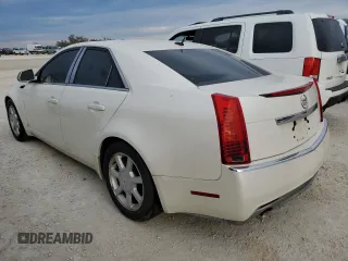 2008 Cadillac CTS RWD w/1SA with VIN 1G6DM577080100555, listed as a Copart auction lot 74930404 with 0 mi miles and Salvage Title. Bid and sale history available at carsss.com. Image 2.